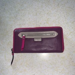 Coach Purple & Pink Wallet